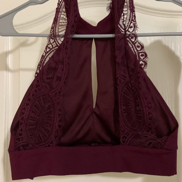 Burgundy two piece Lulus dress small - Picture 9 of 16